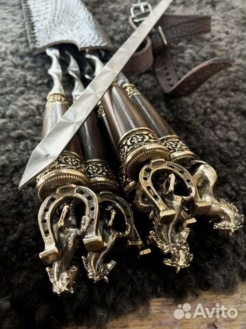 Набор шампуров «Удача» купить с доставкой Набор шампуров «Удача»