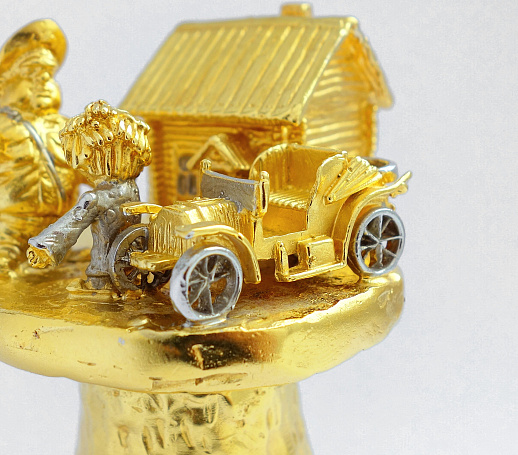 Колокольчик в золоте "Пост ГИБДД" купить с доставкой Колокольчик в золоте "Пост ГИБДД"