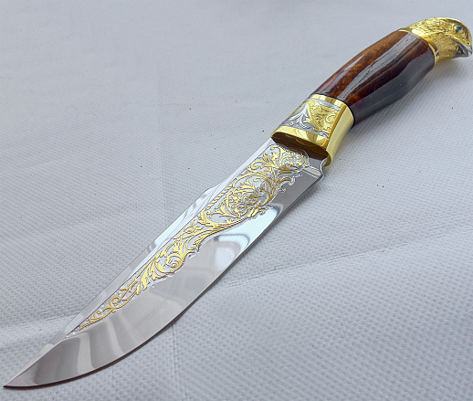 Нож "Золотой сокол".№8 Златоуст купить с доставкой Нож "Золотой сокол".№8 Златоуст