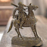 Бронзовая композиция "Всадник"