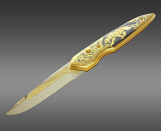 Нож складной "Пантера" купить с доставкой Нож складной "Пантера"