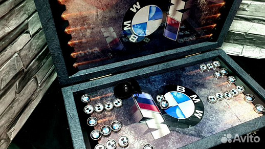 Резные нарды «BMW M5» купить с доставкой Резные нарды «BMW M5»